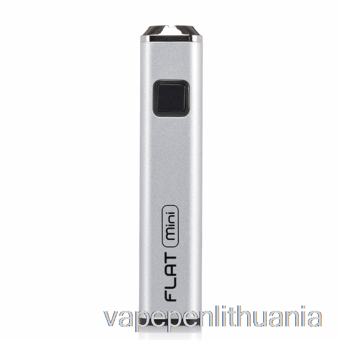 Yocan Flat Mini 400mah Baterija Sidabro Vape Skystis